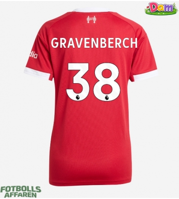 Liverpool Ryan Gravenberch #38 Hemmatröja Kvinnor 2025-26 Kortärmad